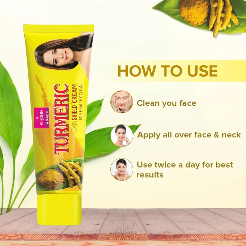 Vi john turmeric skin shield cream