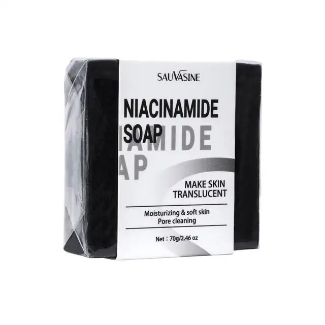 Sauvasine Niacinamide Whitening Deep and Hydrating Cleansing Soap