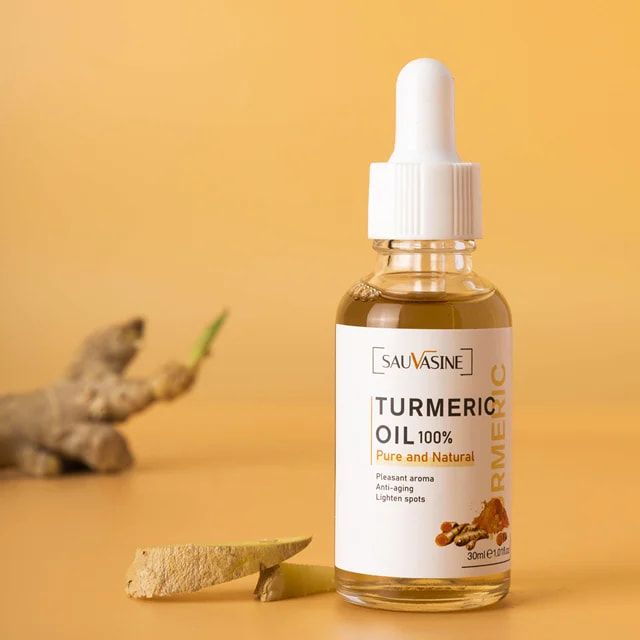 Sauvasine Organic Pure Moisturizing Lightening Anti aging  Firming Turmeric oil