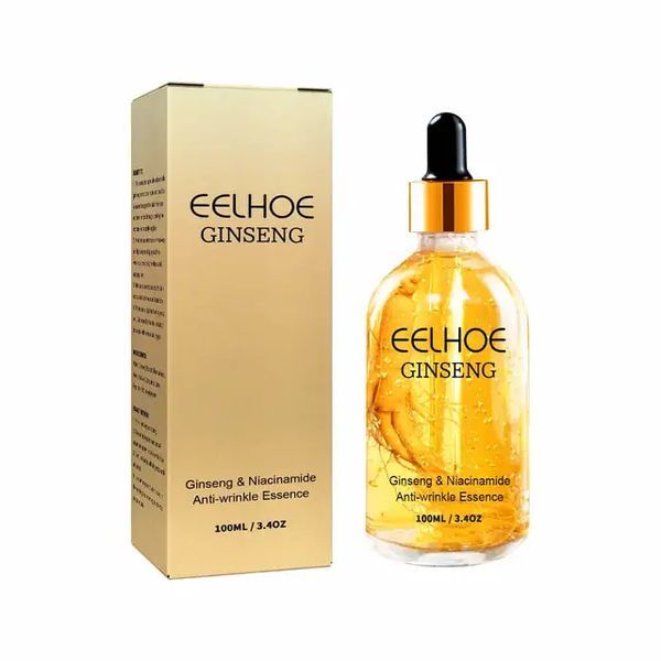 EELHOE Beauty Serum Natural Moisturizing Skin Brightening Organic Ginseng Face Serum with Niacinamide