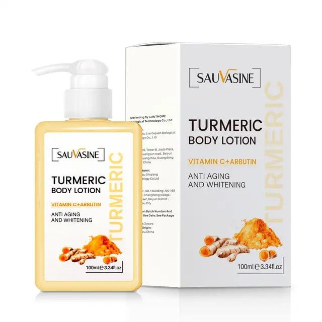 Sauvasine Tumeric Anti-aging and whitening lotion