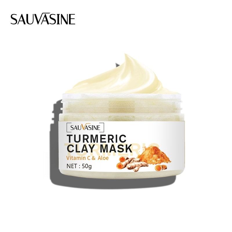 Sauvasine Tumeric Mud Ginger Whitening,Hydrating Brightening mask