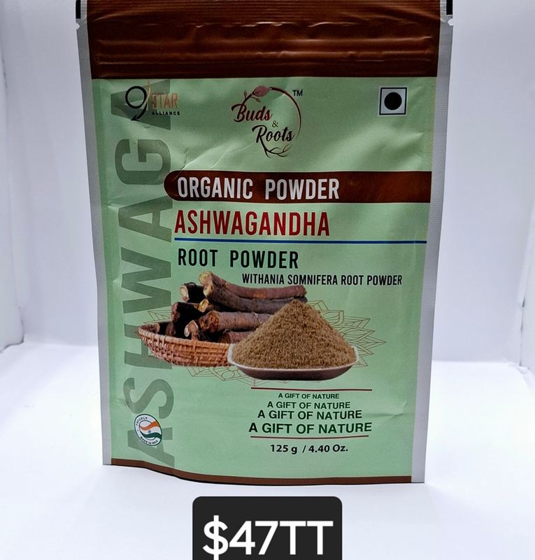 Buds and Roots Ashwagandha Root Powder, 125g