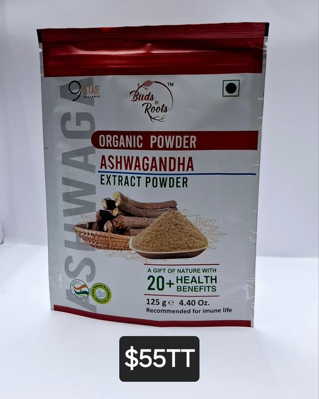Buds &amp; Roots Ashwagandha Extract Power 125g