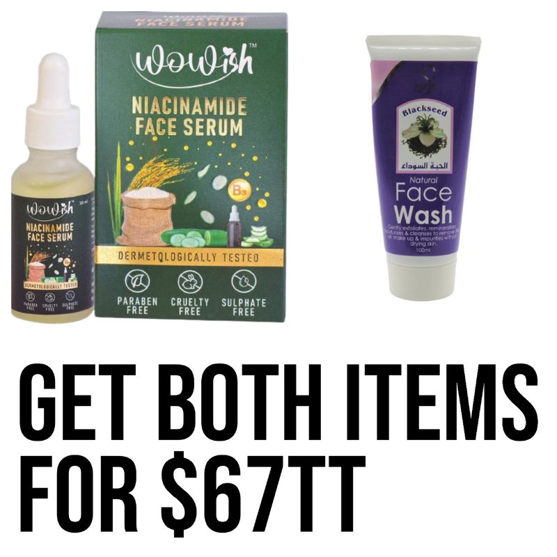 1. - wowish niacimade serum 
1. - kojie San 3 bar 65g
