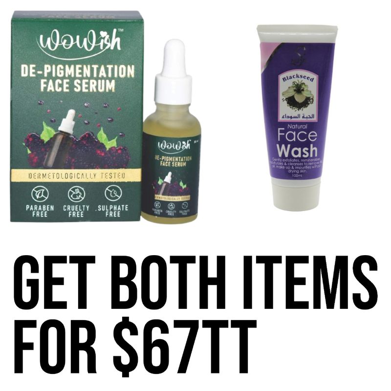 1. - wowish de pigmentation 
1. - kojie San 3 bar 65g