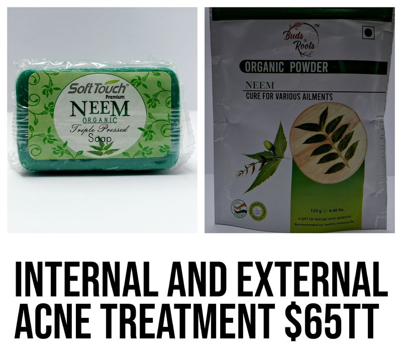 1- soft Touch Neem Soap 1 - Buds and Roots neem Powder