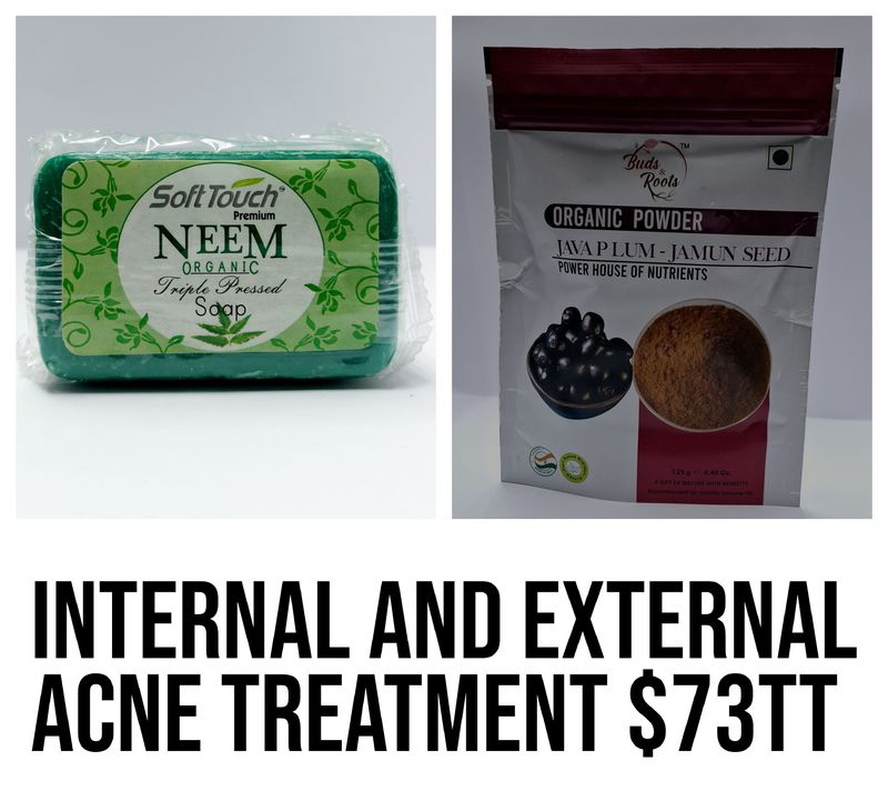 1. - Soft Touch neem Soap 1 -  Buds and Roots Jumun Power 125g