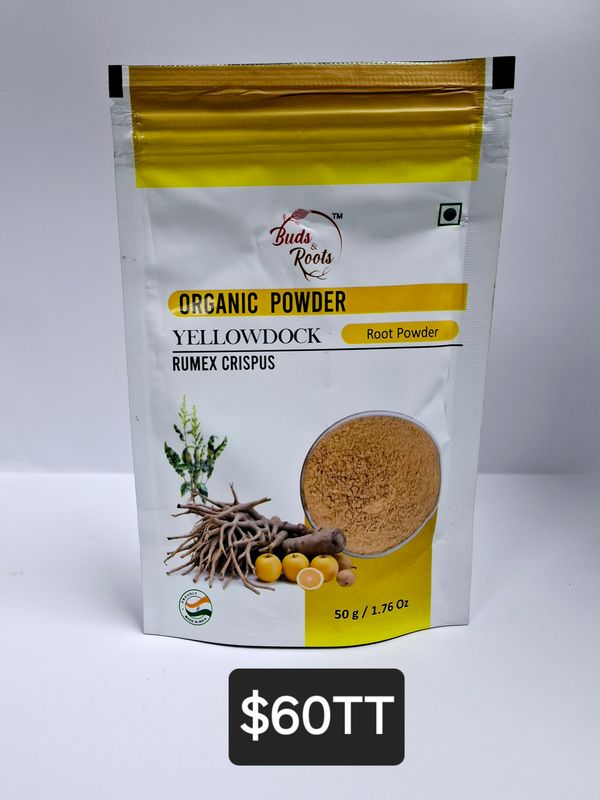 Buds and Roots Yellow Dock Powder 50g