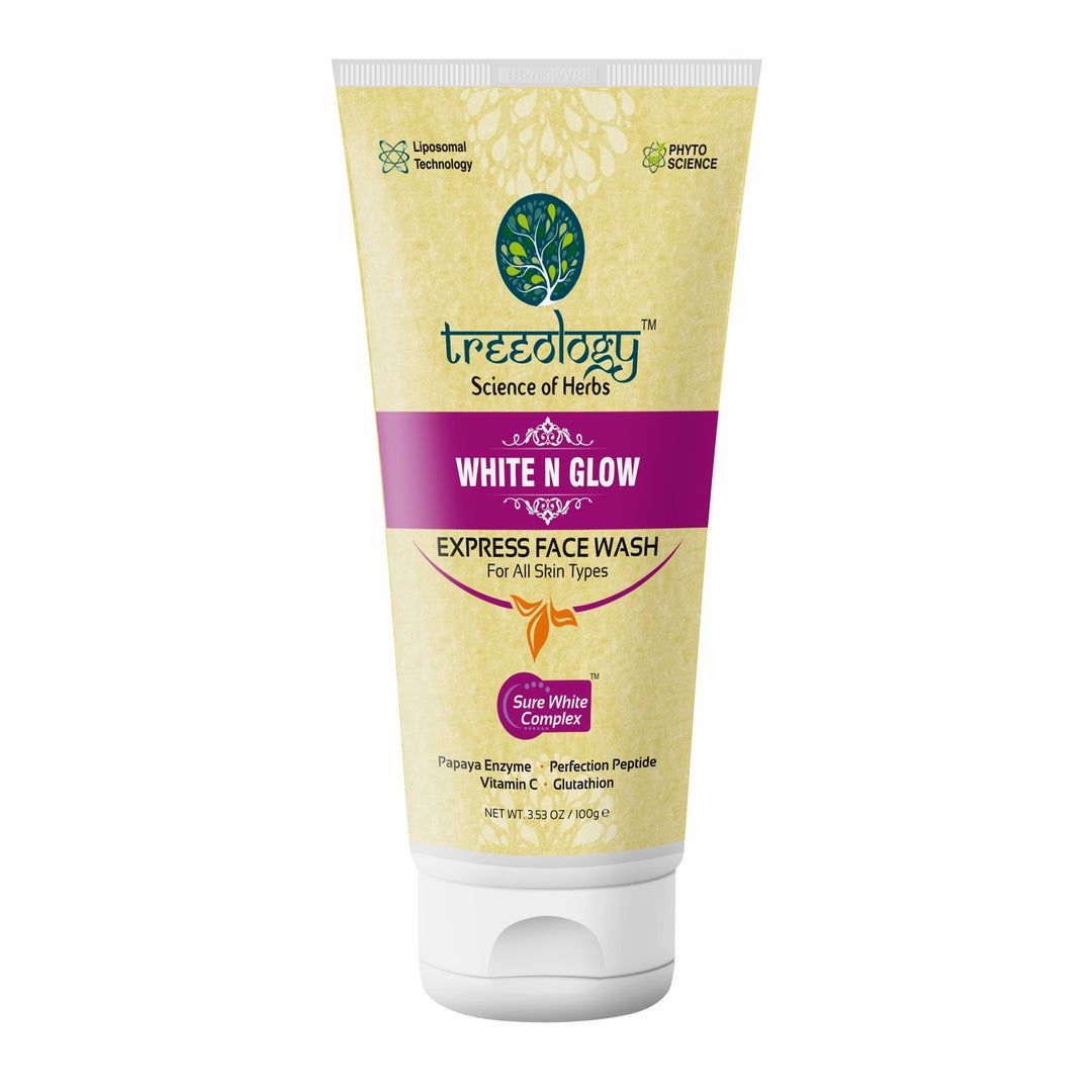 Treeology Herbal and Glow Skin Whitening Face Wash
