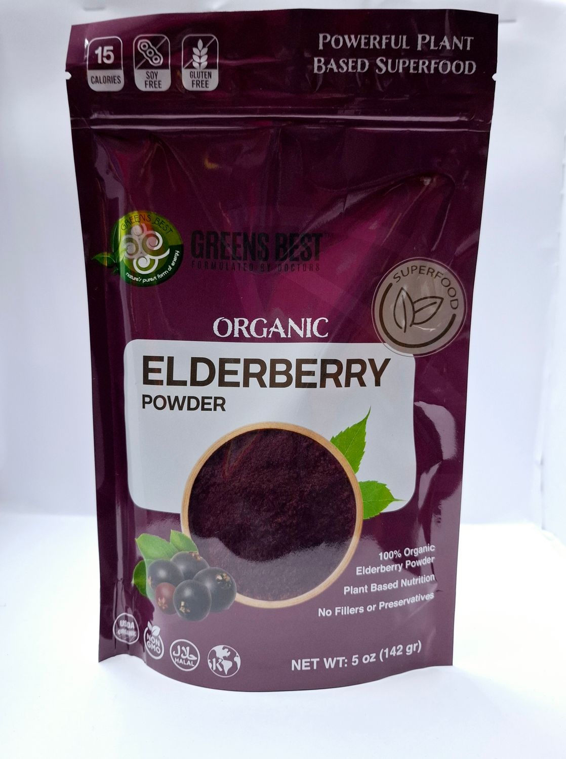 Green Best Elderberry powder 142g
