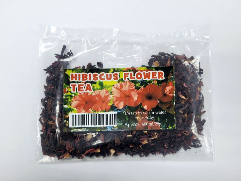 DRIED  HIBISCUS FLOWER 25g