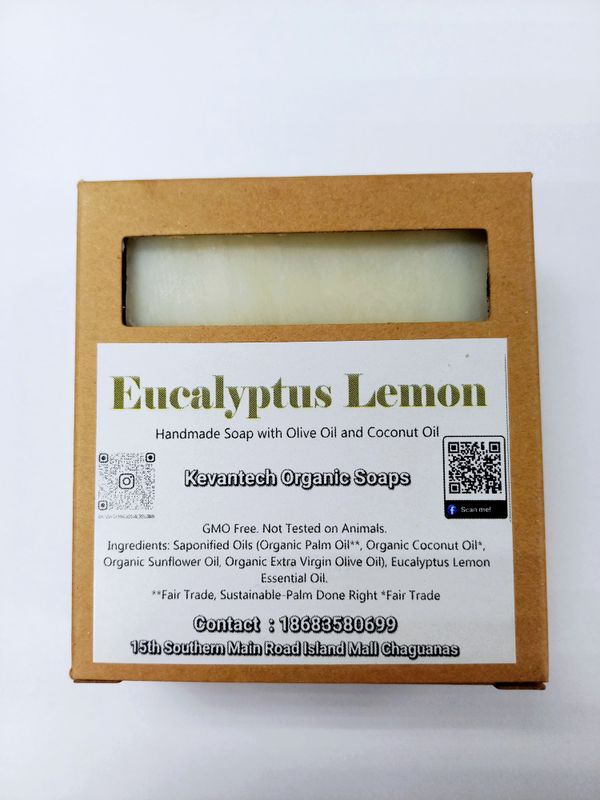 ORGANIC EUCALYPTUS LEMON SOAP