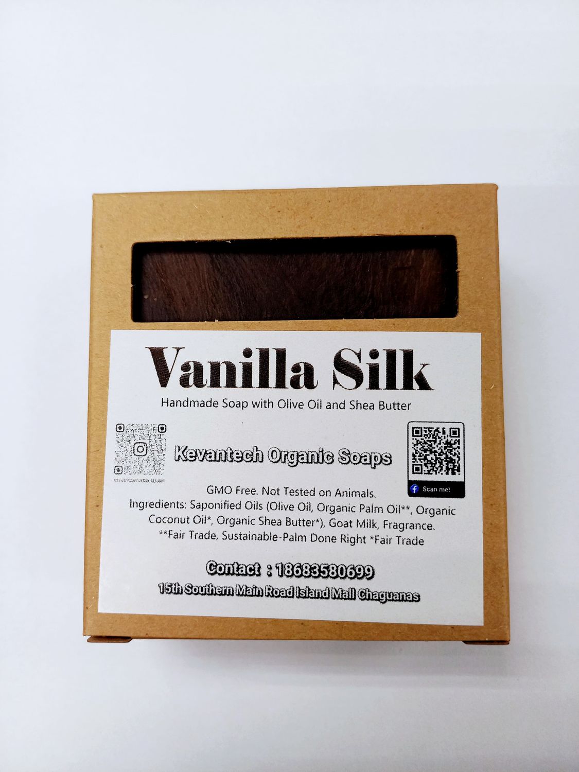 ORGANIC VANILLA SILK SOAP