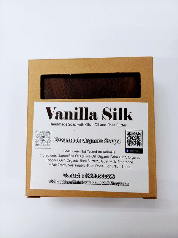 ORGANIC VANILLA SILK SOAP