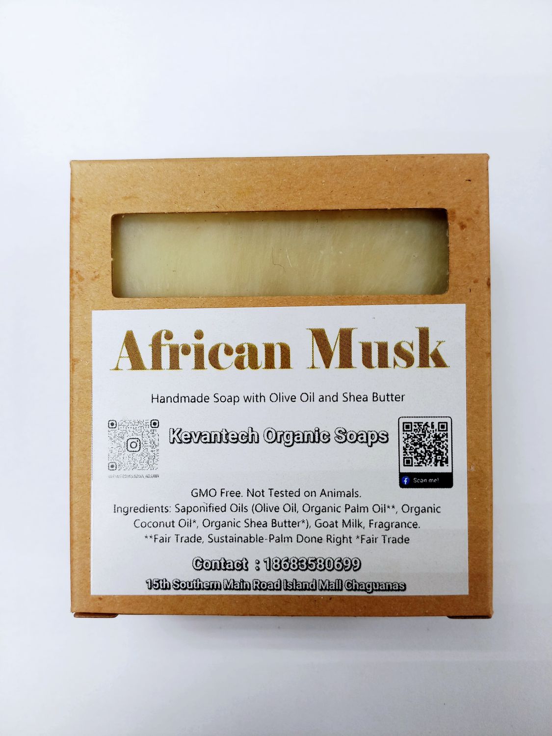 ORGANIC AFRICAN MUSK SOAP