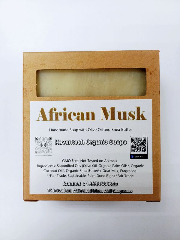 ORGANIC AFRICAN MUSK SOAP