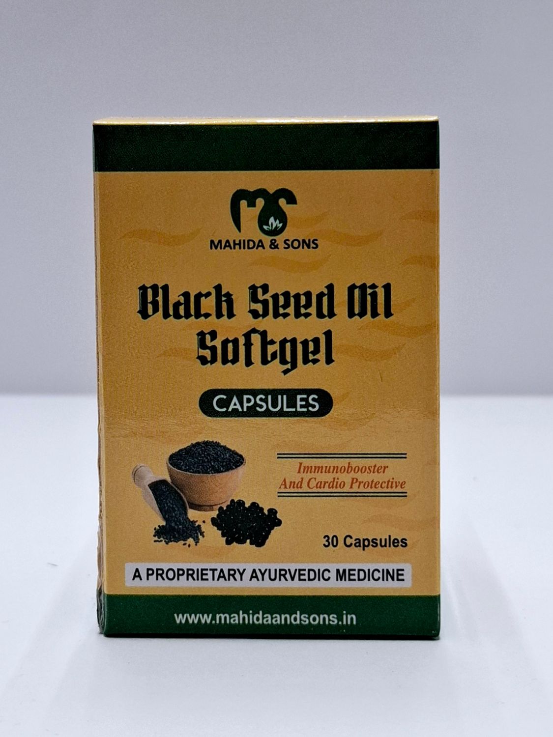 Mahida and Son Black Seed Oil Softgel Capsules