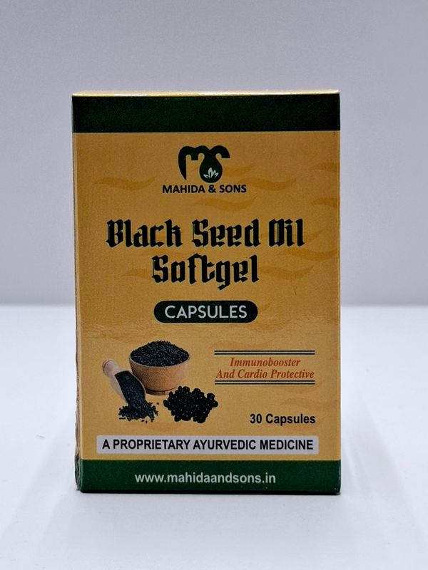 Mahida and Son Black Seed Oil Softgel Capsules