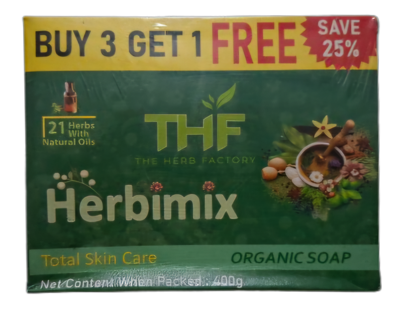 THF HERBIMIX SOAP 100G X 4