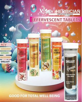 Effervescents Tablets Dissolve in Water