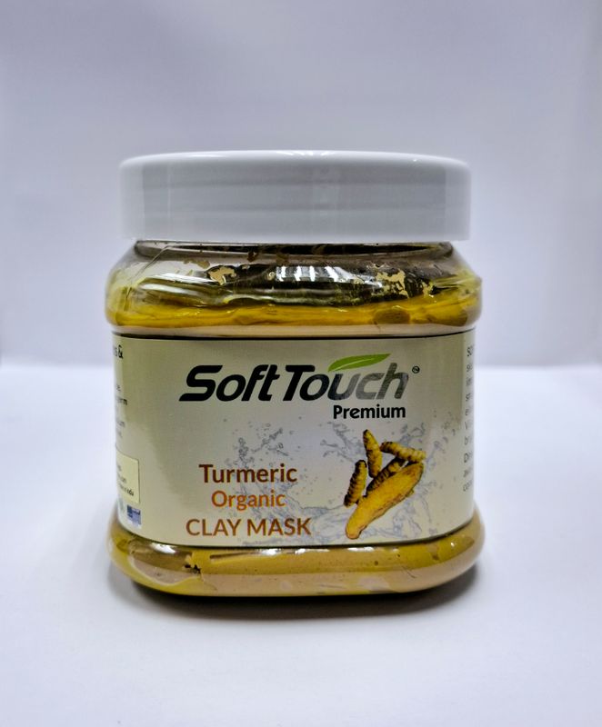 Soft Touch Clay Tumeric Clay Mask 500g