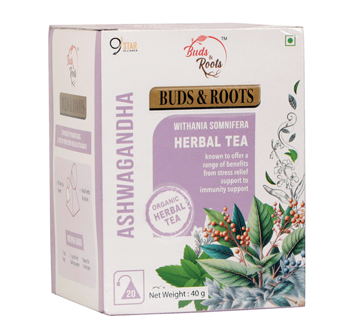 Buds and Roots Ashwagandha Tea 20 bags