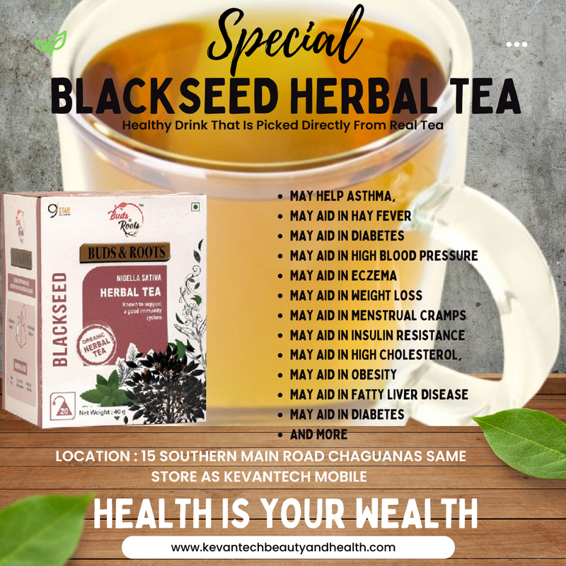 Buds and Roots Blackseed Tea 20 Bags