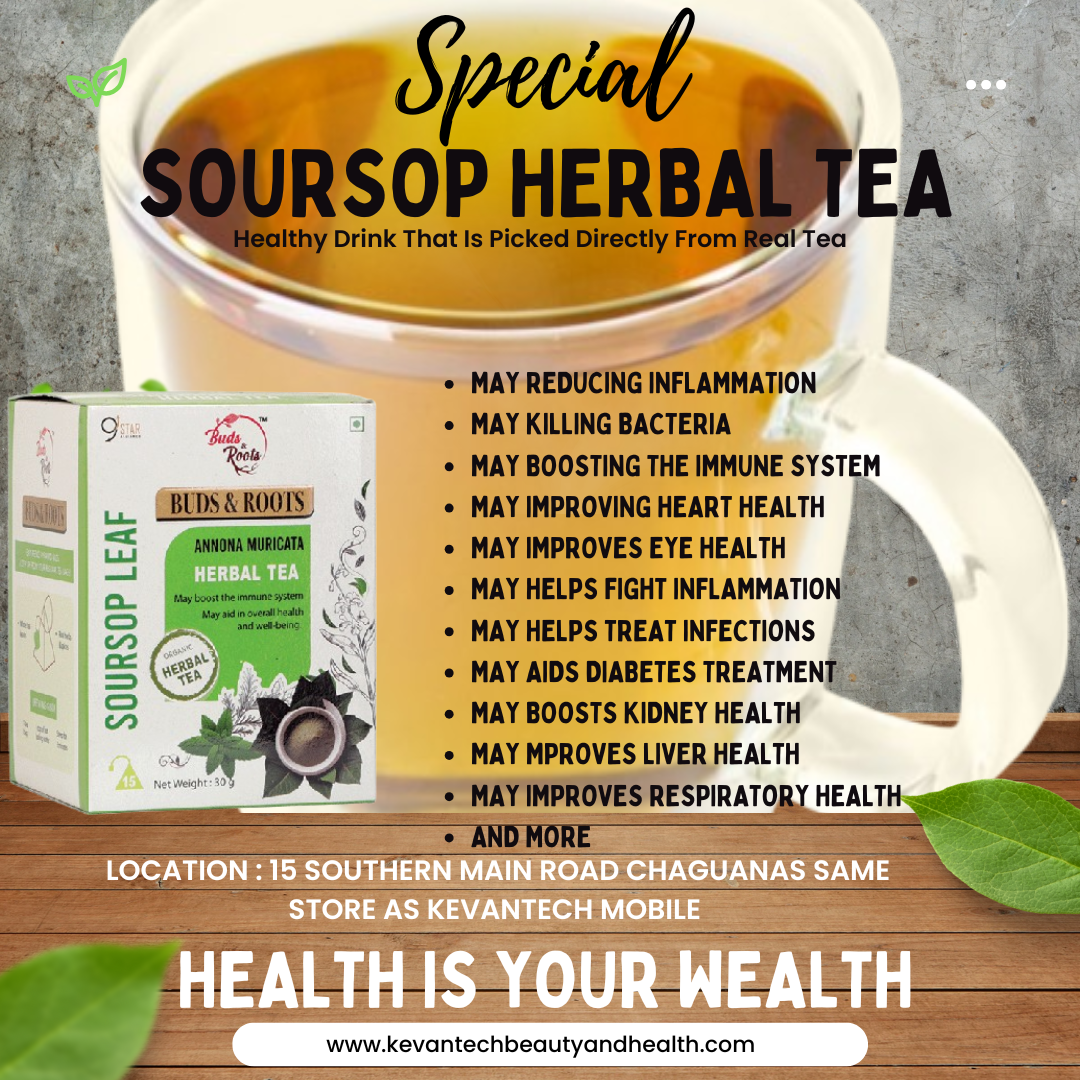 Buds and Root Soursop Leaf Tea 20g