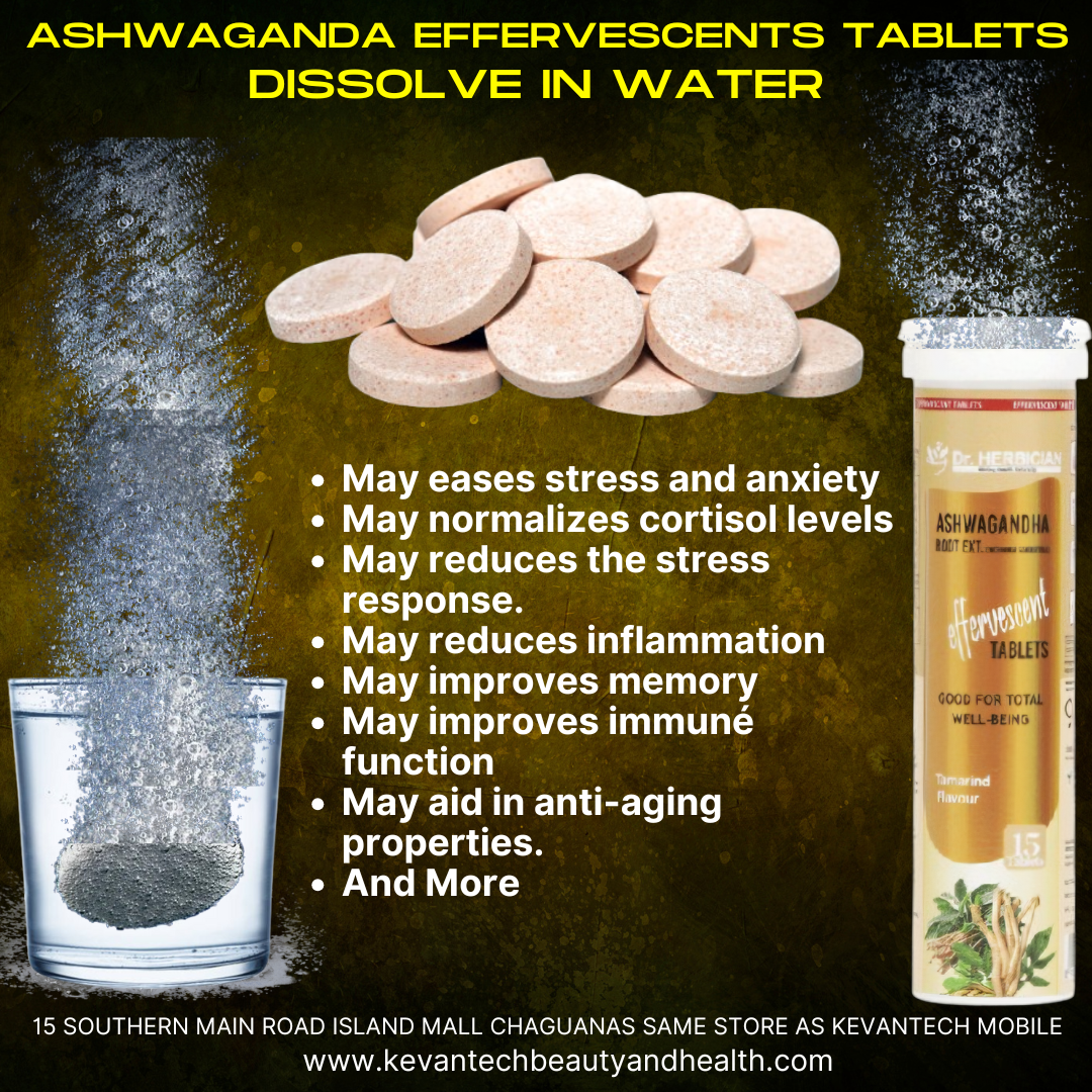 Dr Herbician Effervescents Ashwagandha Tablets