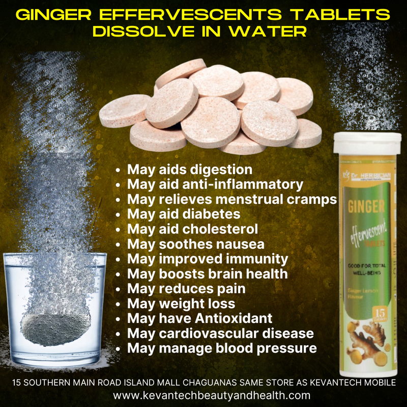 Dr Herbician Effervescents Ginger Tablets