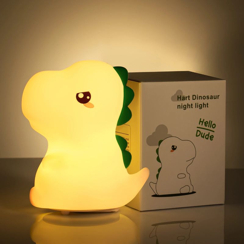 Cute Silicone Dragon Night Light Rechargeable