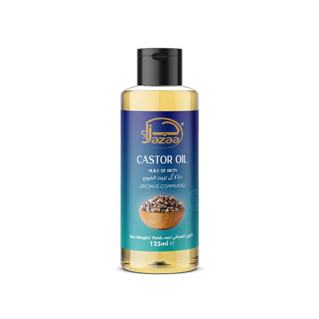 JAZAA ORGANIC CASTOR OIL 100% 125ML