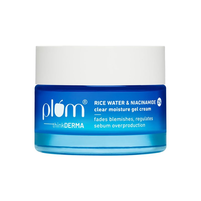 Plum Rice Water &amp; Niacinamide 2% Clear Moisture Gel Cream