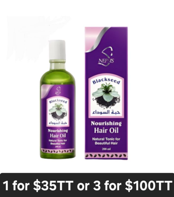 3 - Nepsis Blackseed Hair Oil 200ml