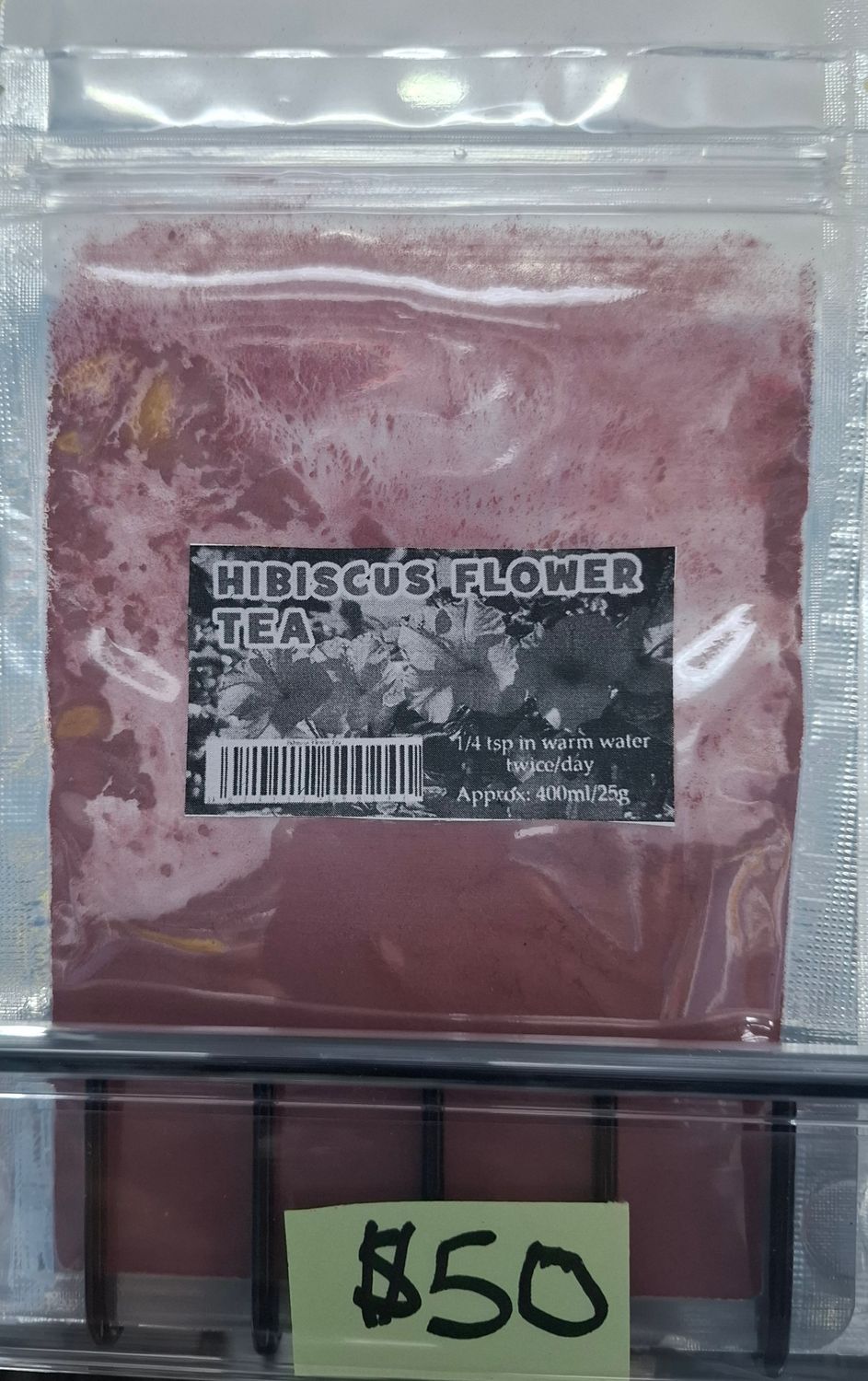DRIED  HIBISCUS FLOWER 25g