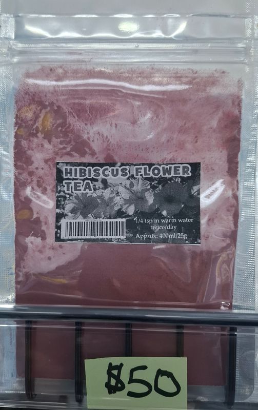 DRIED  HIBISCUS FLOWER 25g