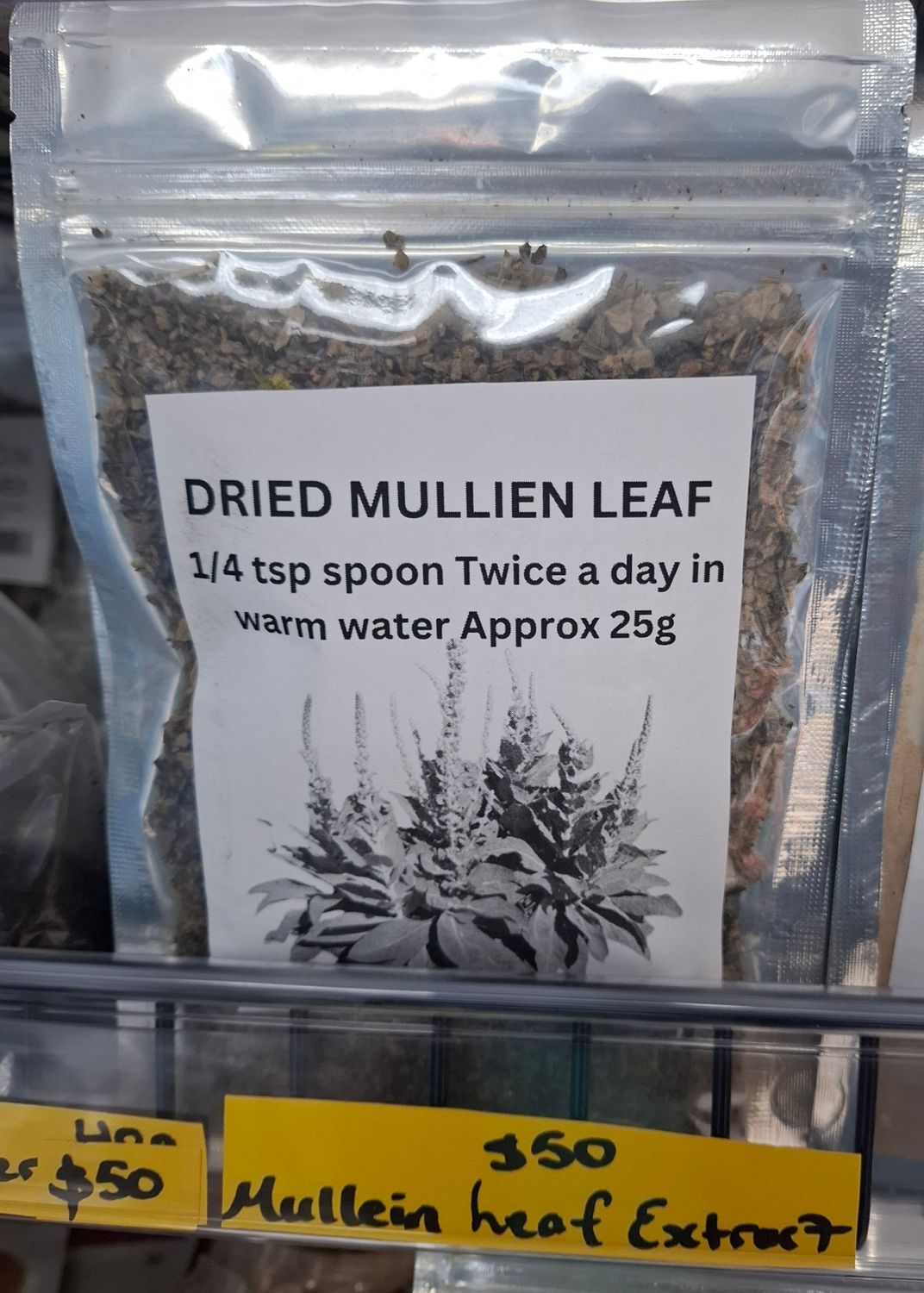 Mullein Tea Leaf