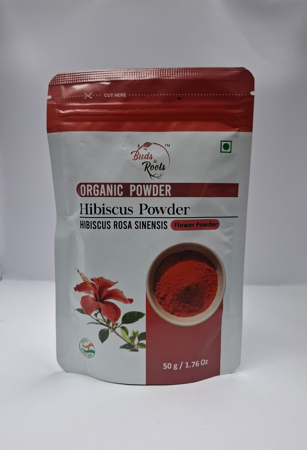 BUDS &amp; ROOTS HIBISCUS POWDER 50G