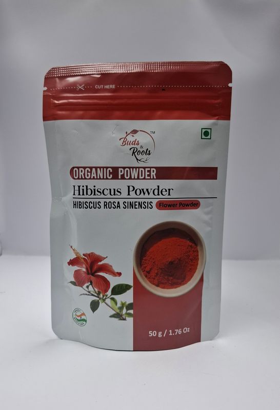 BUDS &amp; ROOTS HIBISCUS POWDER 50G