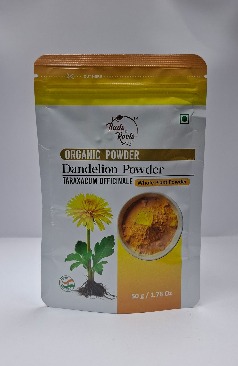 BUDS &amp; ROOTS DANDELION POWDER 50G
