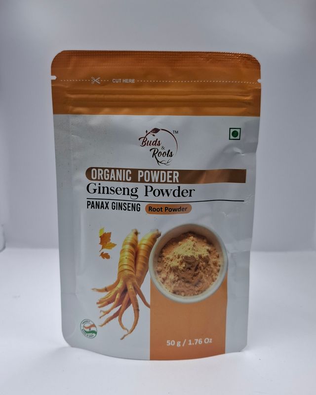 BUDS &amp; ROOTS GINSENG POWDER 50G