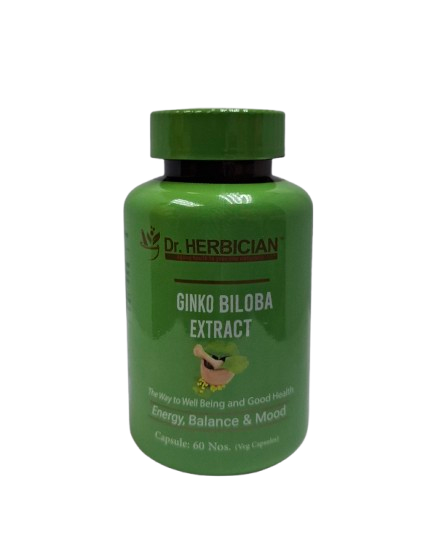 DR. HERBICIAN GINKO BILOBA EXTRACT CAPSULES 60 TABLETS