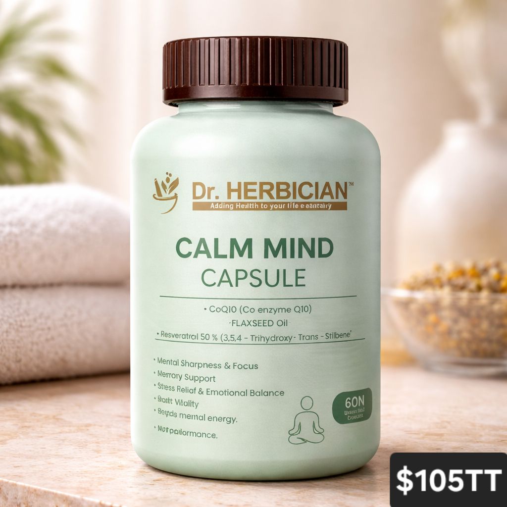 Dr. Herbician Calm Mind Capsule liquid fill (60 capsules)
