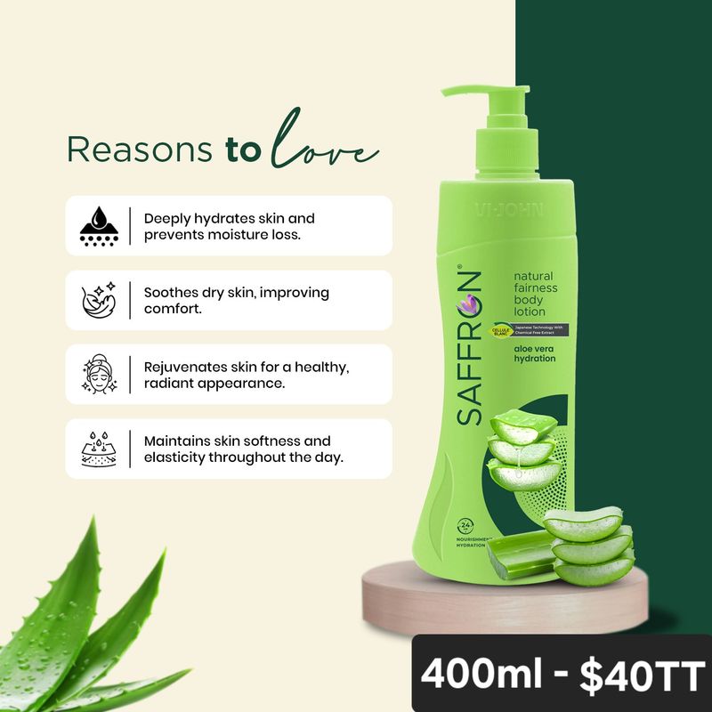 VI JOHN ALOE VERA HYDRATION BODY LOTION 400ML