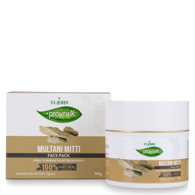VI JOHN PRAKRITIK MULTANI MITI FACE PACK 100GM