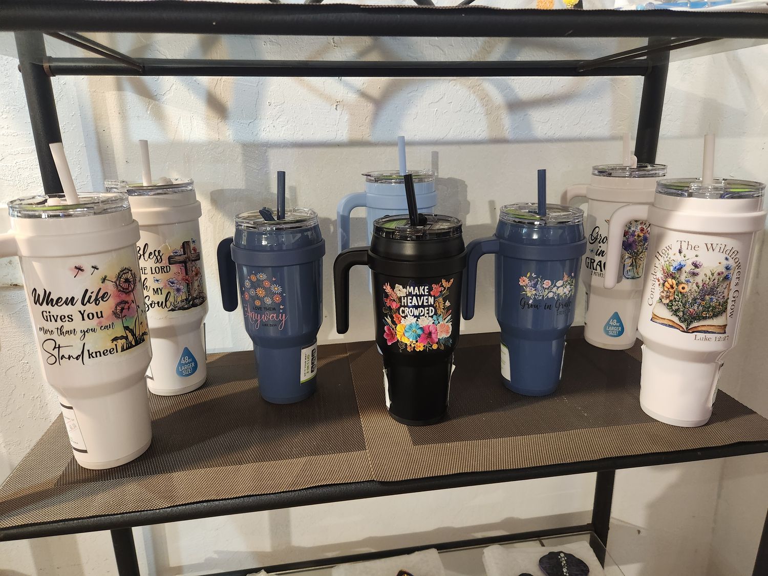 Faith tumblers