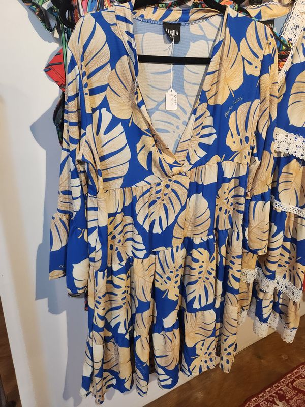 Aloha Tahiti Beige and blue