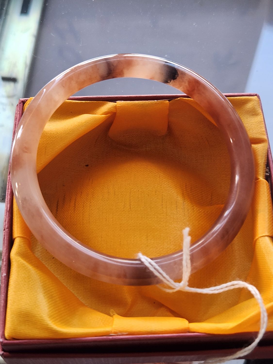 2.5 diameter purple jade bangel