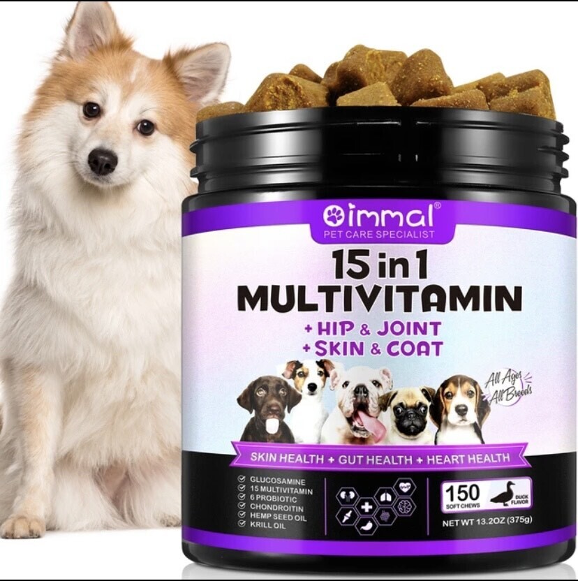 15 in 1 Dog Multivitamin Supplements
